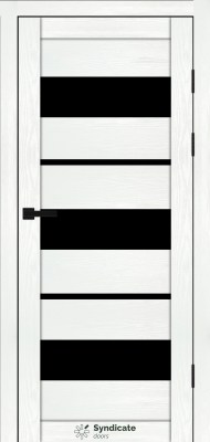 SD-PVC-105 Біла структура скло BLK